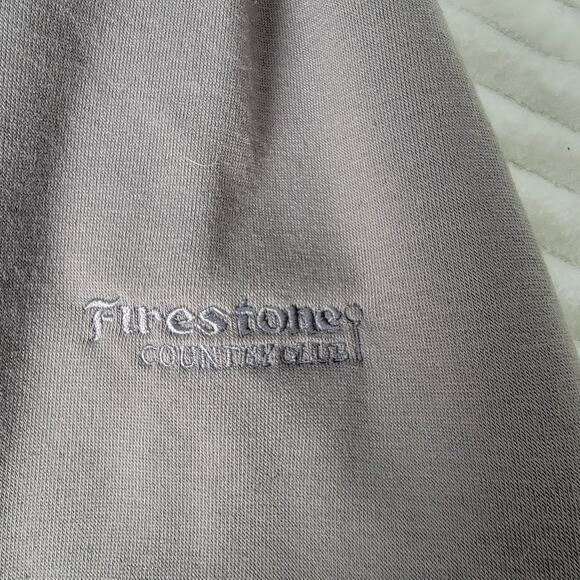 Johnnie-O Men’s XXL Gray Full Zip Jacket Company Logo Nylon Spandex Golf Preppy - Picture 8 of 10